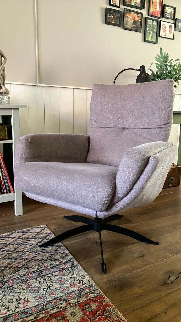 Te koop 2 draaistoelen, Ophalen, Gebruikt, Minder dan 50 cm