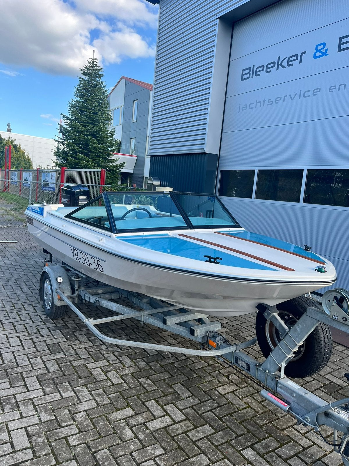 Beekman 450 ultra + 90pk mercury 2takt, Watersport en Boten, Ophalen, Gebruikt, Beekman, Minder dan 70 pk