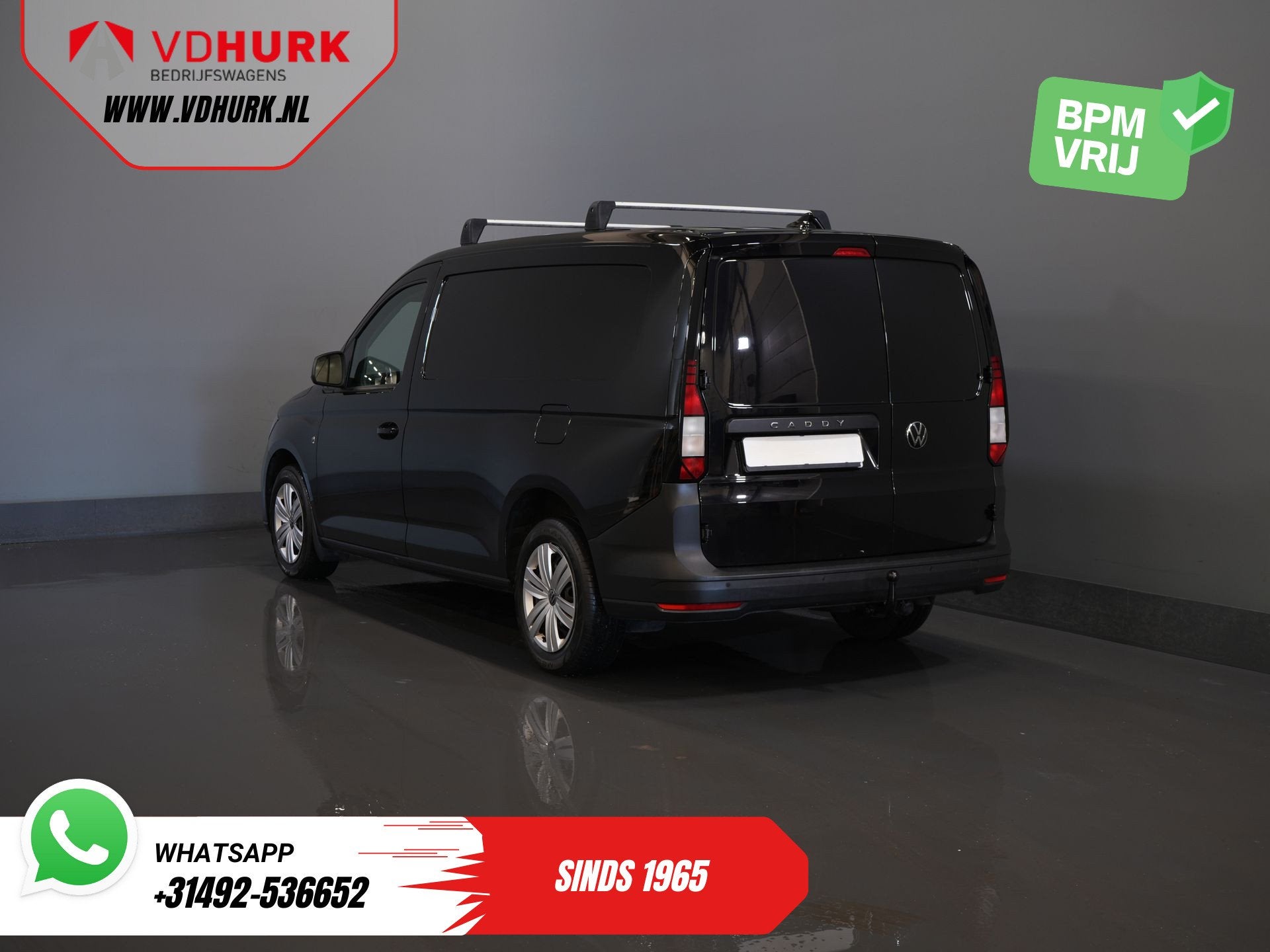 Volkswagen Caddy Cargo Maxi 2.0 TDI 125 pk DSG Aut. Standkac, Auto's, Stof, Gebruikt, 4 cilinders, Volkswagen