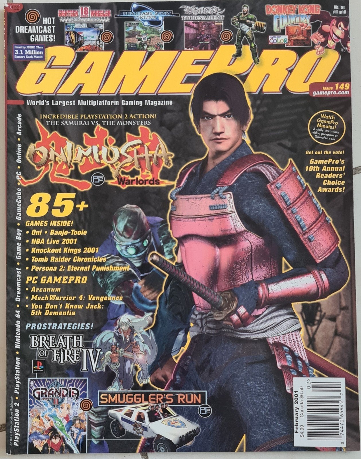 GamePro Magazine #149 (Feb 2001), Ophalen of Verzenden, 1980 tot heden, Tijdschrift