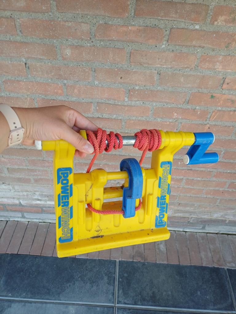 Winch Speelgoed Takel - Geel, Ophalen of Verzenden, Gebruikt