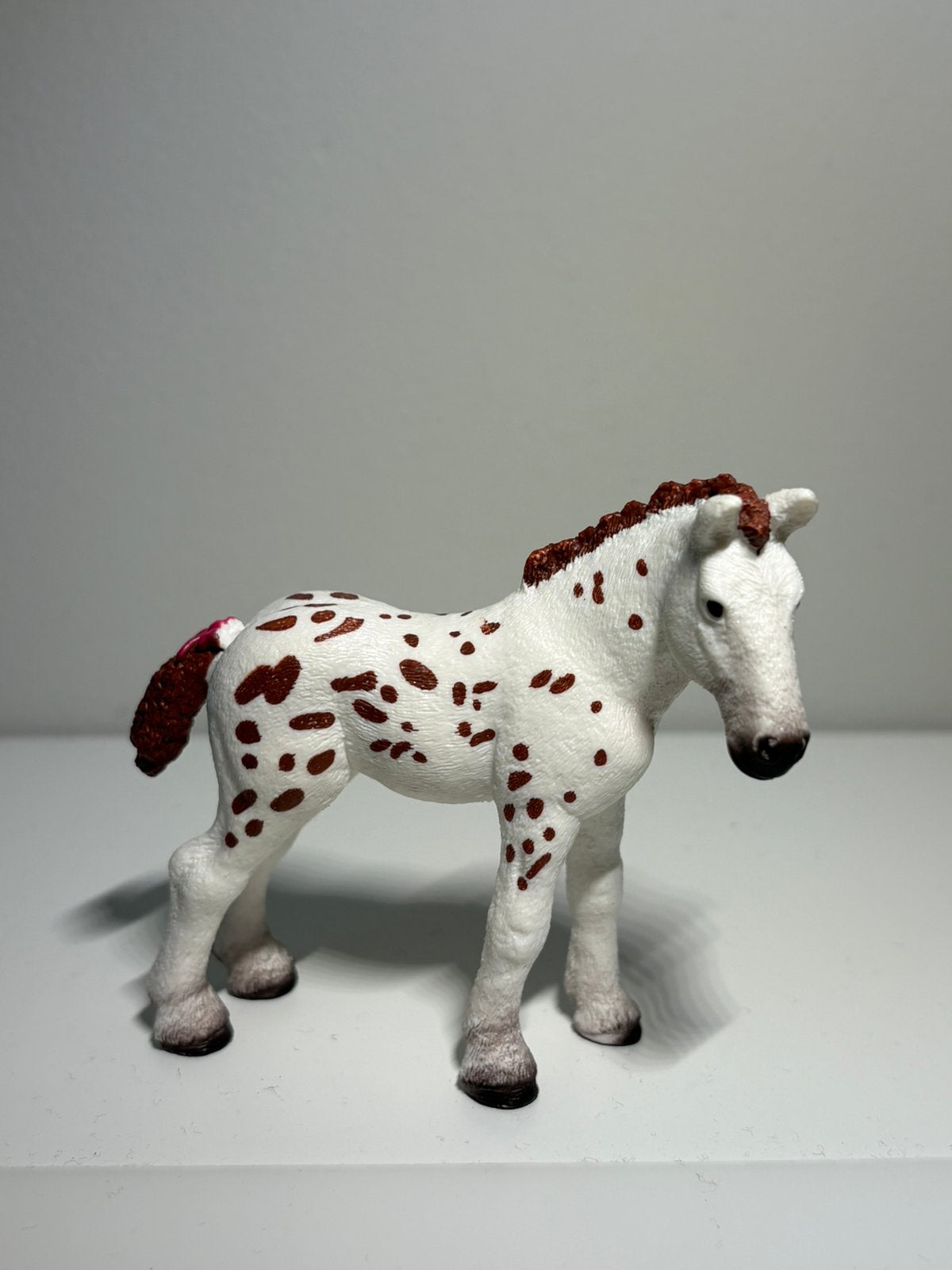 Schleich Appaloosa Veulen uit tijdschrift, Ophalen of Verzenden, Nieuw, Paard, Beeldje of Figuurtje