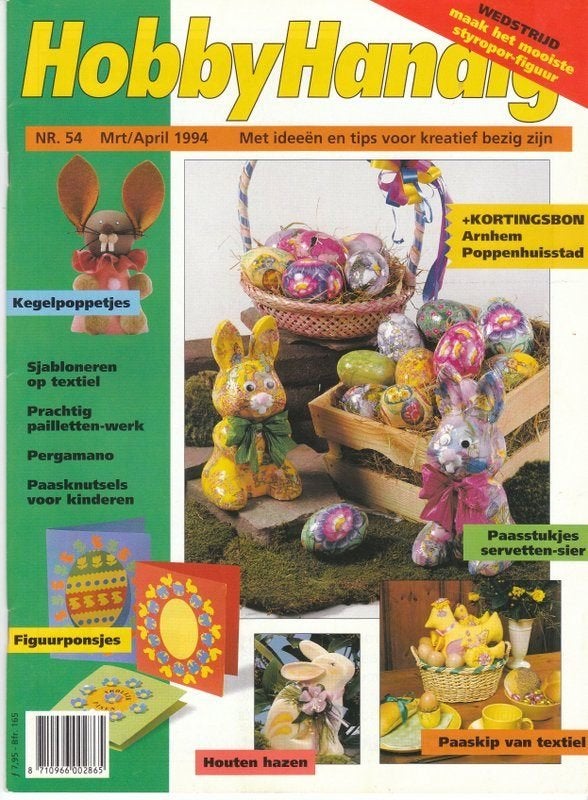 Hobbyhandig nr.54 1994, paaseditie [1560]  [BoOvTi], Ophalen of Verzenden, Zo goed als nieuw, Sport en Vrije tijd
