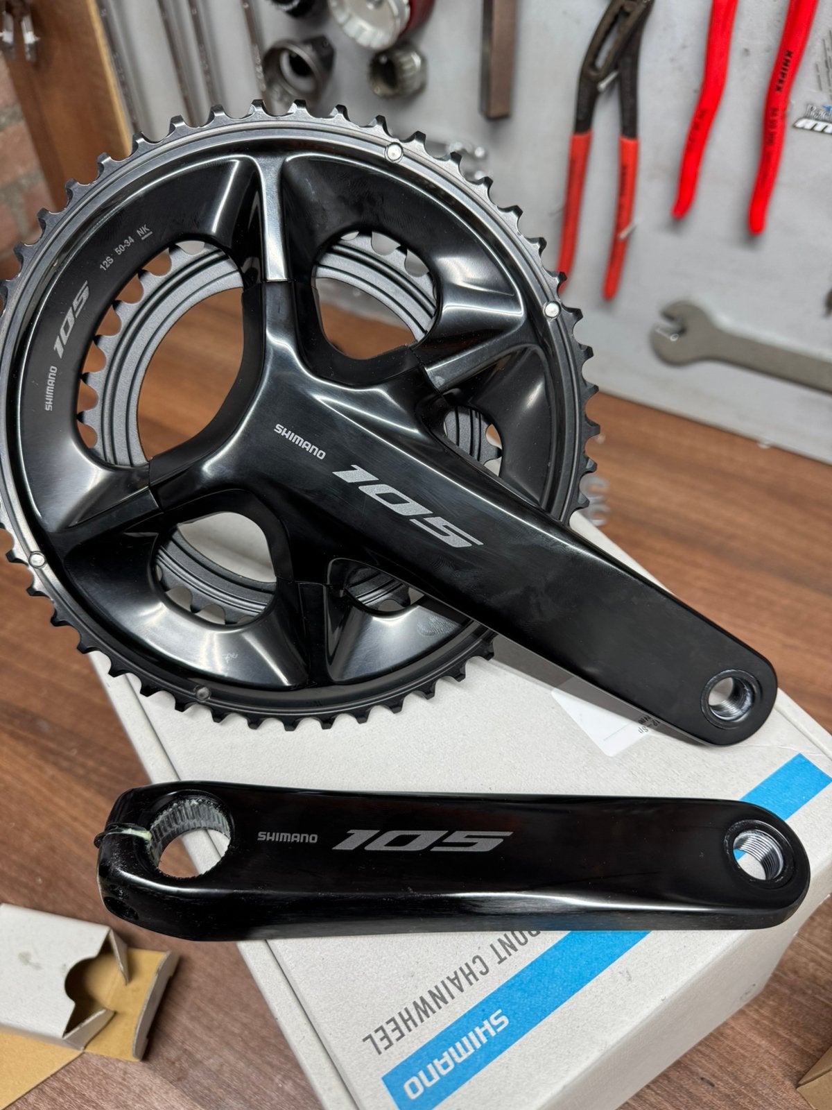 Shimano 105 7100 crankstel 50/34 165mm NIEUW, Ophalen of Verzenden, Nieuw