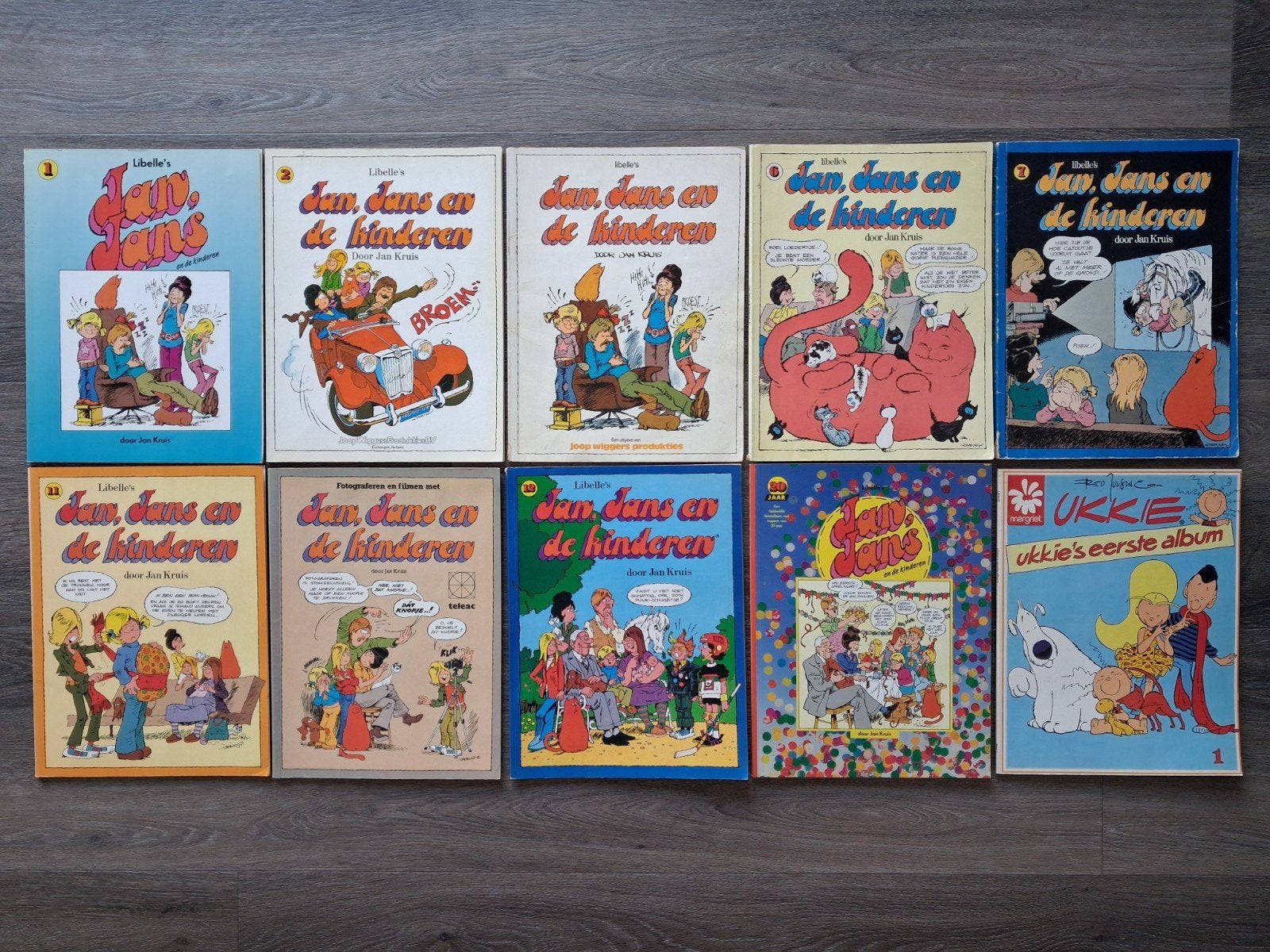 Jan, Jans en de kinderen  + Ukkie | Gratis-zie omschrijving, Complete serie of reeks, Ophalen of Verzenden, Gelezen, Jan Kruis