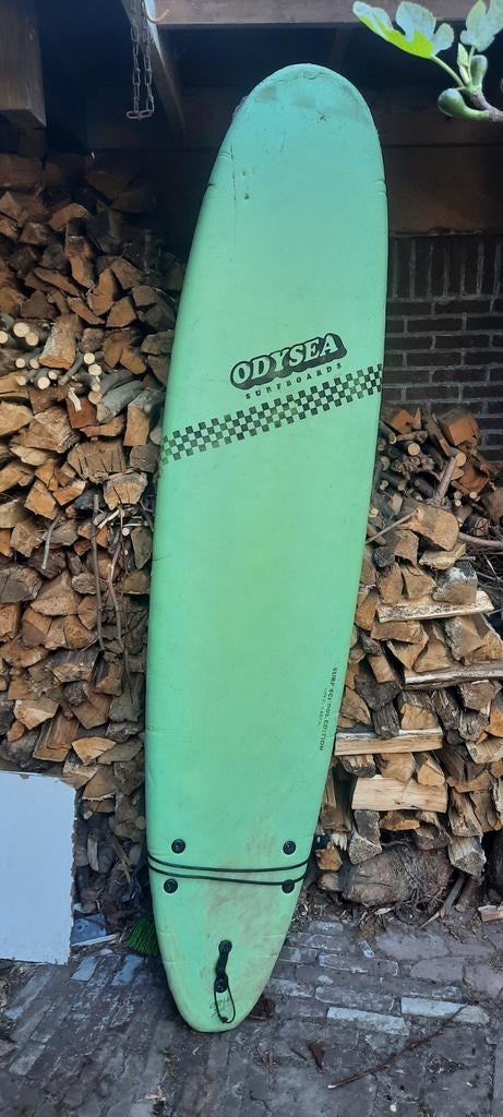 Odysea Surfboard - Groen Funboard, Watersport en Boten, Golfsurfen, Ophalen, Gebruikt, Funboard, Met koord