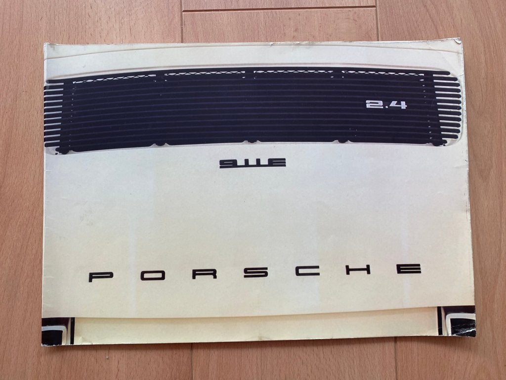 Porsche 911 T, 911 E, 911 S 2.4 - Groot en dik - Duits  1971, Boeken, Auto's | Folders en Tijdschriften, Gelezen, Porsche, Ophalen of Verzenden