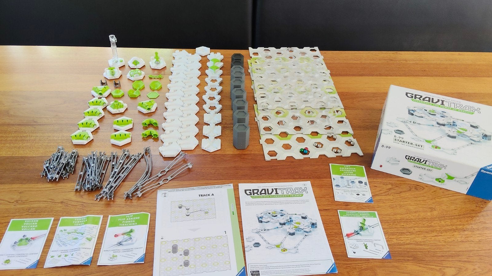 GraviTrax Starter Set met uitbreidingen, Ophalen