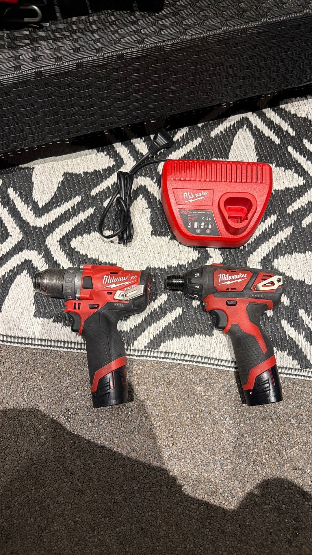 MILWAUKEE M12 FPD-0 FUEL accu-boorschroefmachine, Doe-het-zelf en Verbouw, Variabele snelheid, Ophalen of Verzenden, 400 tot 600 watt