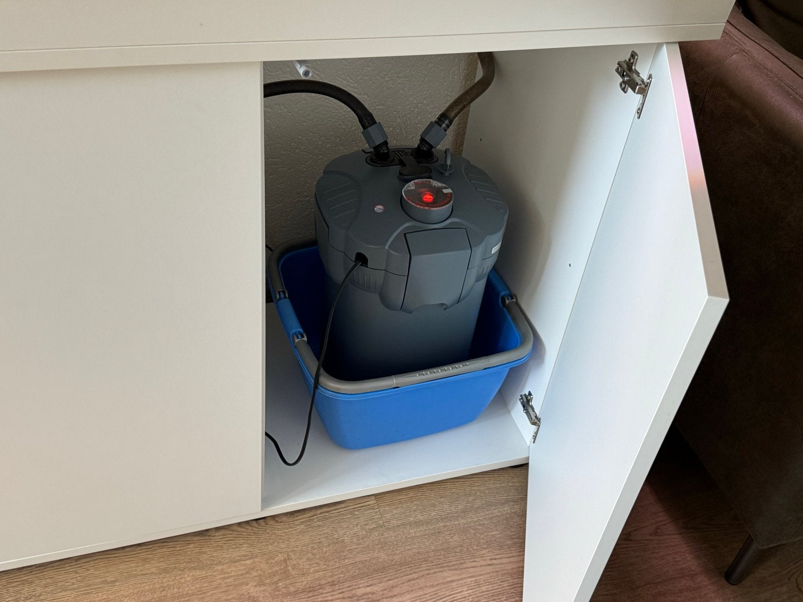 Juwell 450 Aquarium compleet, Ophalen