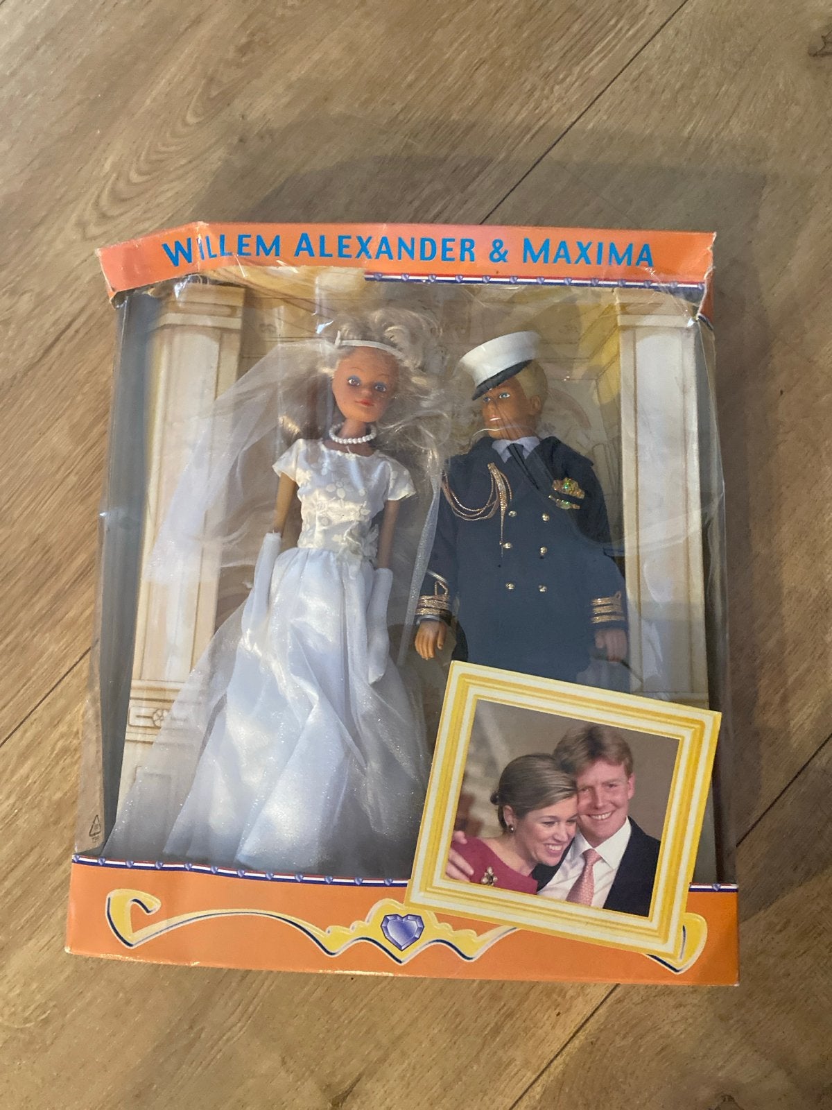 Willem Alexander & Maxima Poppen - Nieuw in doos, Ophalen of Verzenden, Nieuw, Pop
