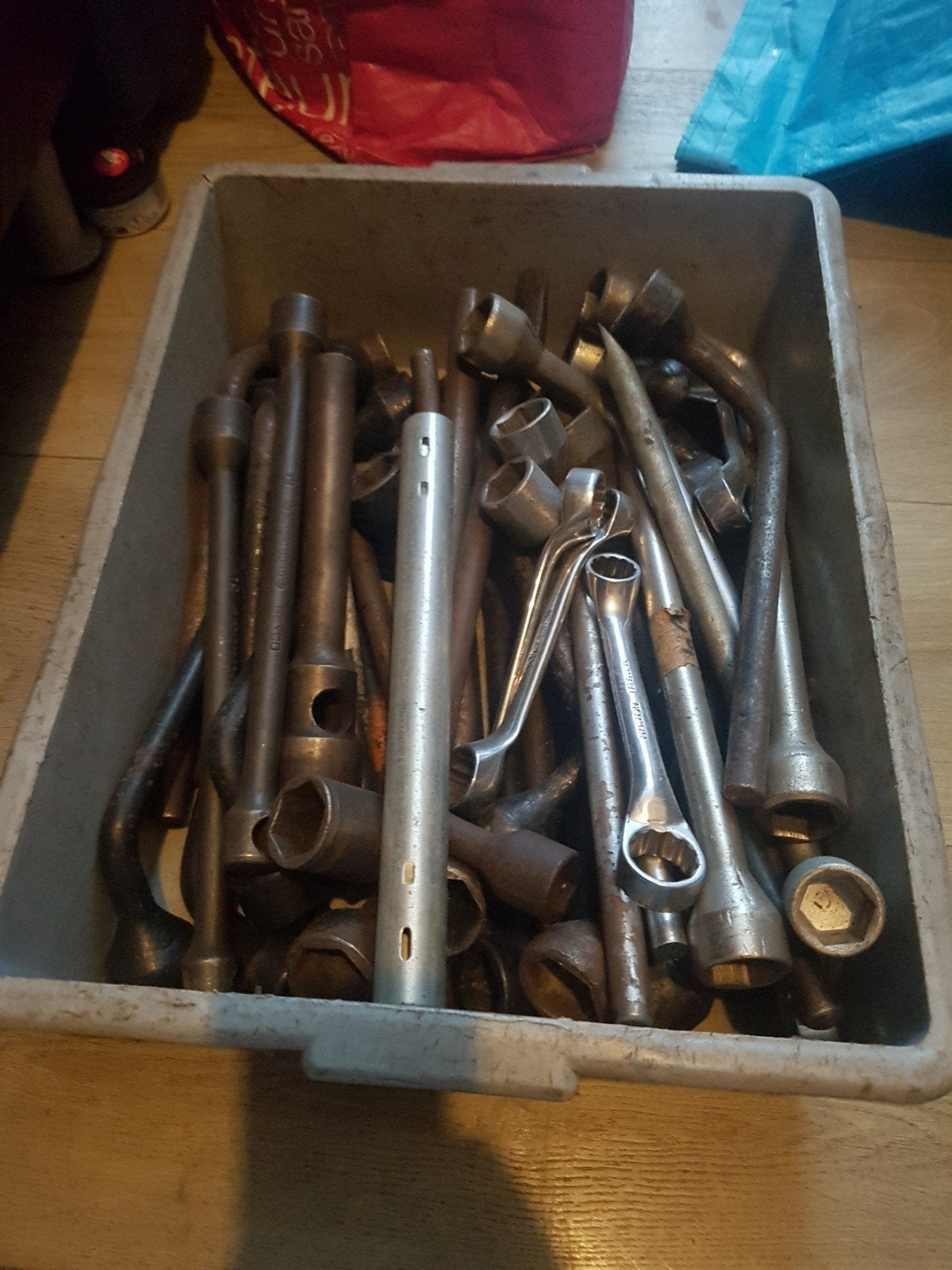 Set handgereedschap, metaal sleutels, Ophalen, 250 mm of meer