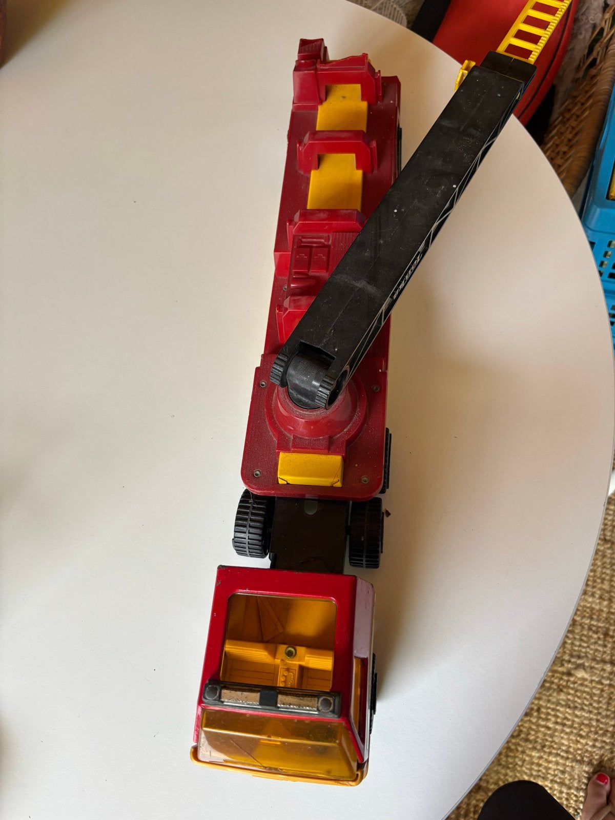Vintage Tonka Kraanwagen Speelgoedtruck 1978, Ophalen of Verzenden, Overige typen