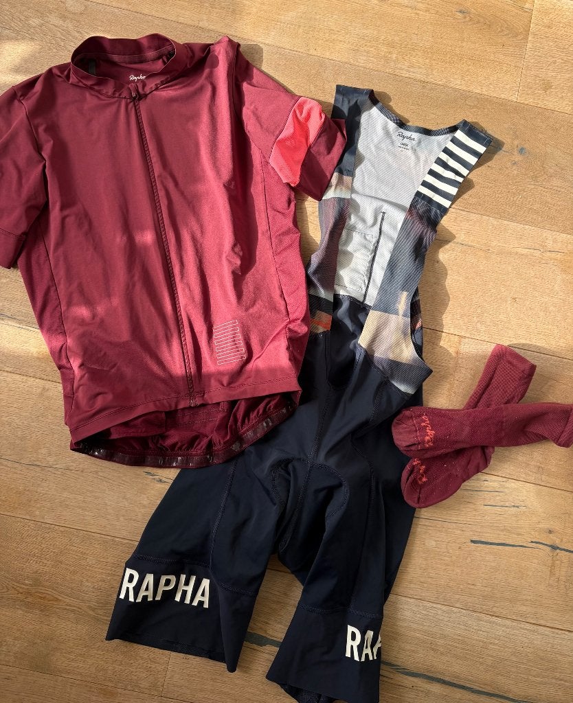 Rapha ProTeam Bibshort, Jersey en sokken, Ophalen of Verzenden, Gebruikt, Bovenkleding