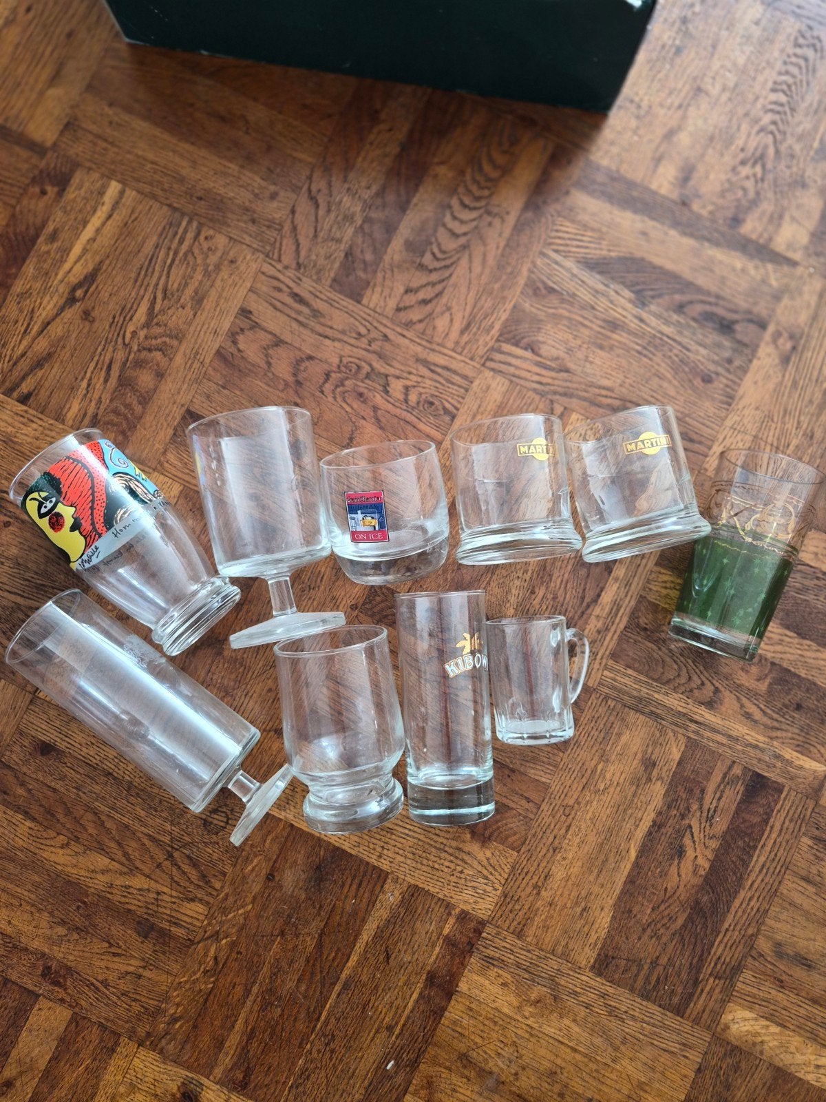 glazen, Ophalen, Glas, Overige stijlen, Glas of Glazen