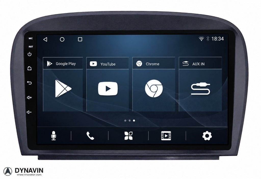 Navigatie Mercedes SL R230 carplay android auto usb, Auto diversen, Ophalen of Verzenden, Dynavin, Verkoop@inbouwnavigatie.com