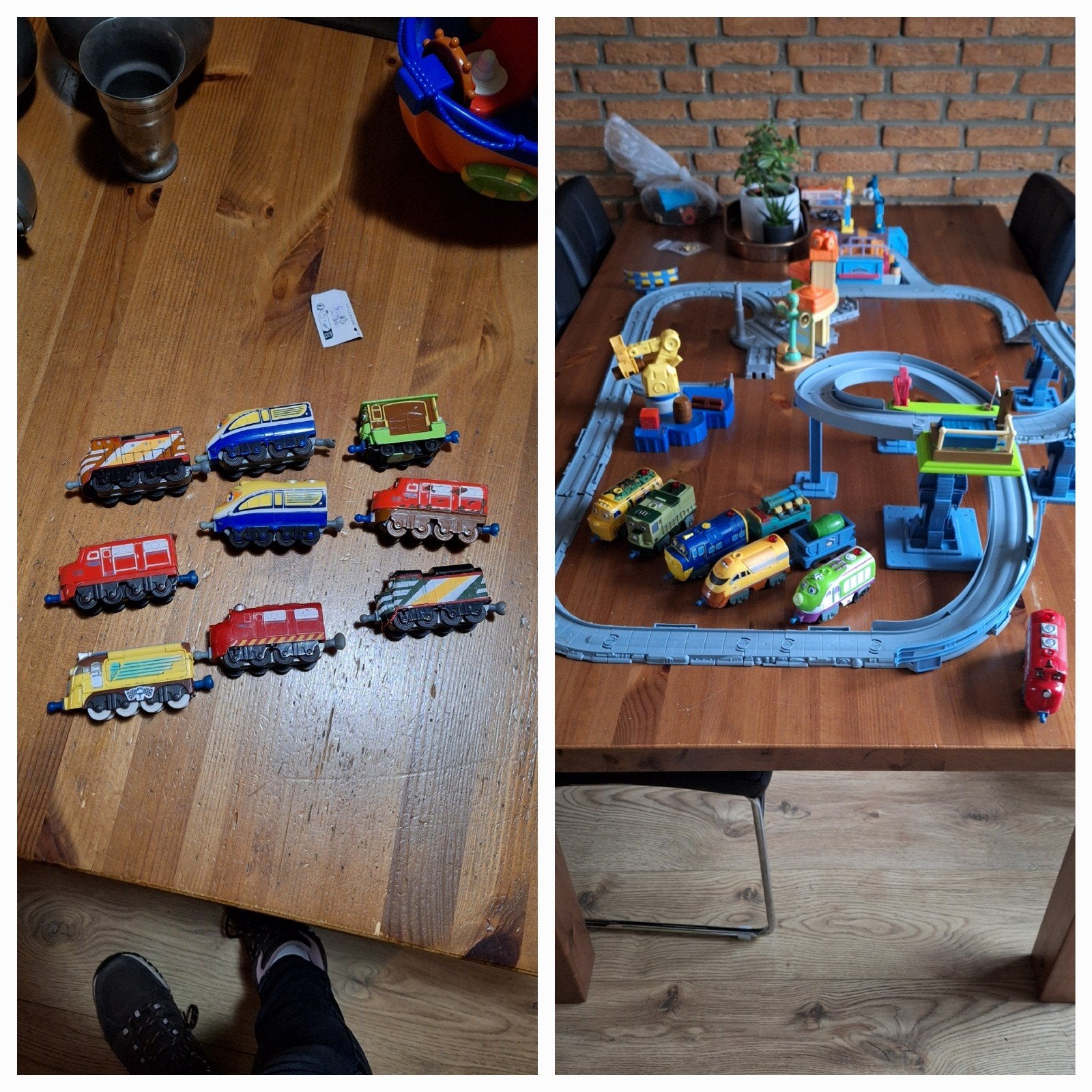 Thomas de Treinbaan met veel Treintjes,Rails Enz, Ophalen, Gebruikt