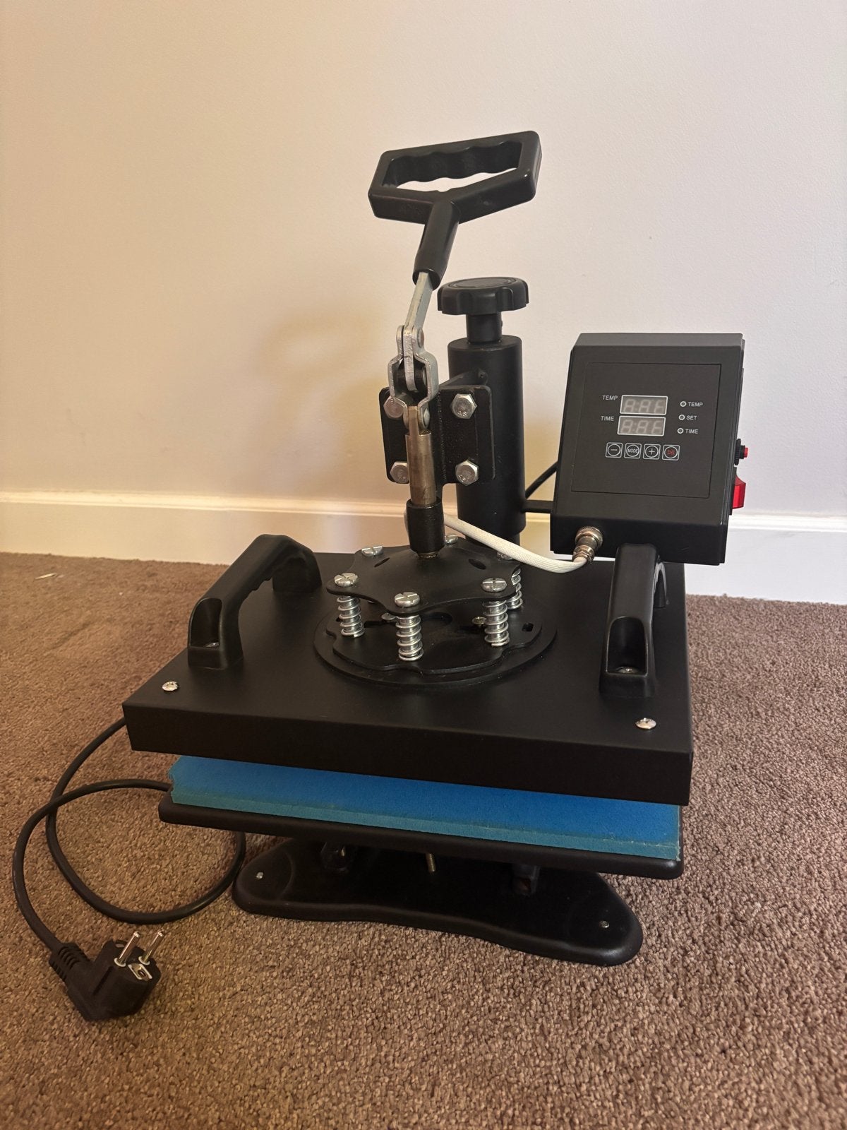 Hittepers machine voor textiel en meer, Zwart, Overige thema's, Zo goed als nieuw, Machine