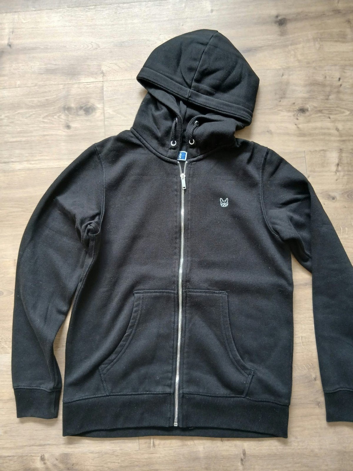Jack & Jones zwart vest 164, Ophalen of Verzenden, Zo goed als nieuw, Maat 46 (S) of kleiner, Zwart