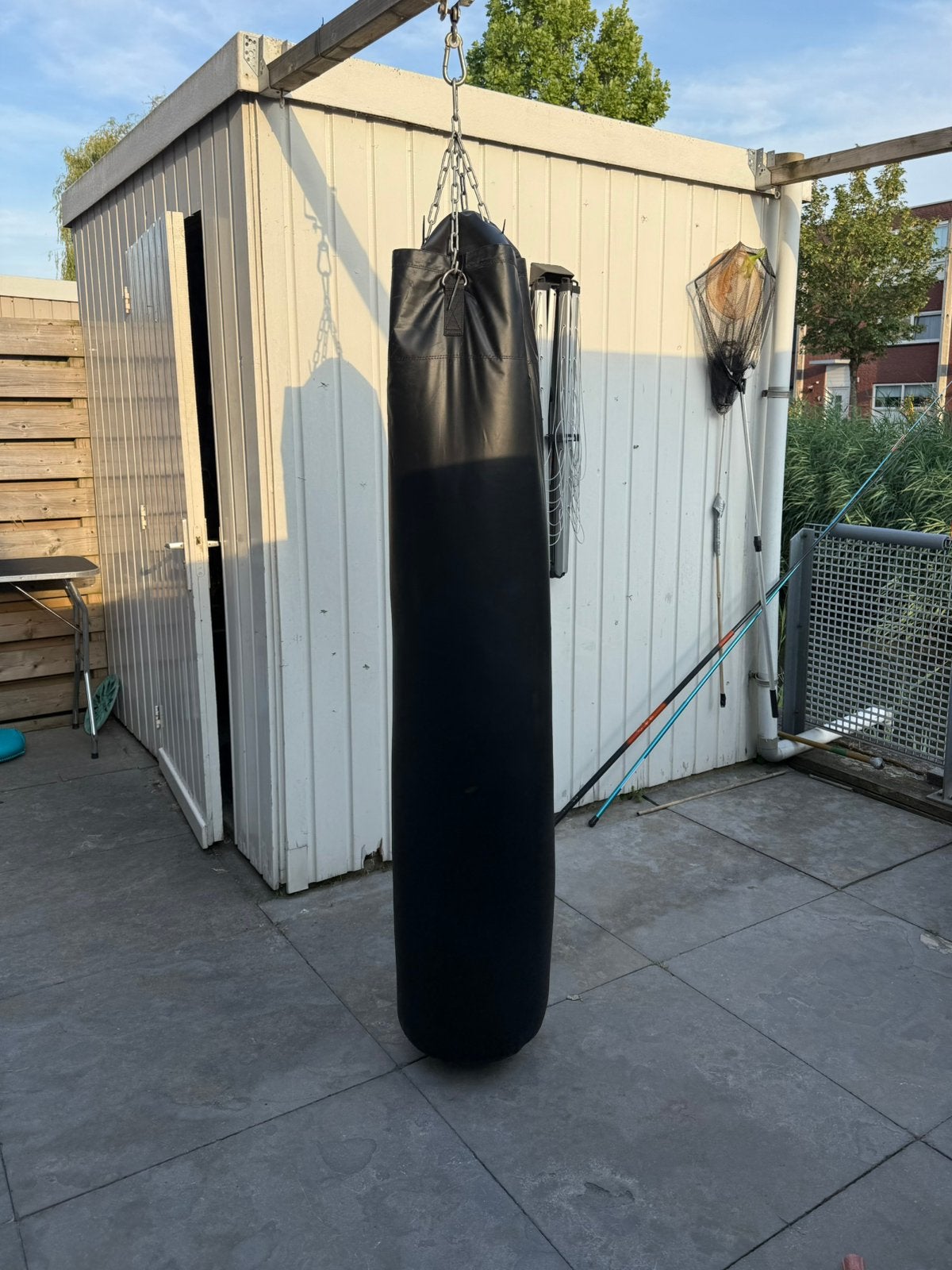 Boksbal luxury 180 cm, Ophalen, Zo goed als nieuw, Bokszak