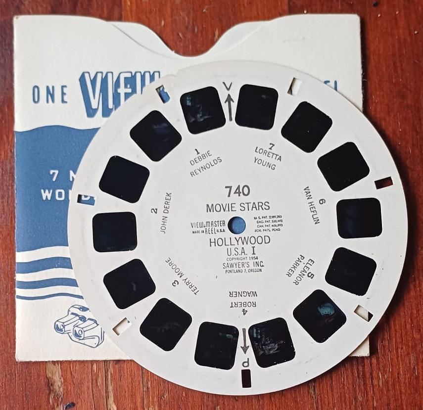 Viewmaster 740: Movie Stars Hollywood I (1954), Verzamelen, Retro, Ophalen of Verzenden, Overige typen