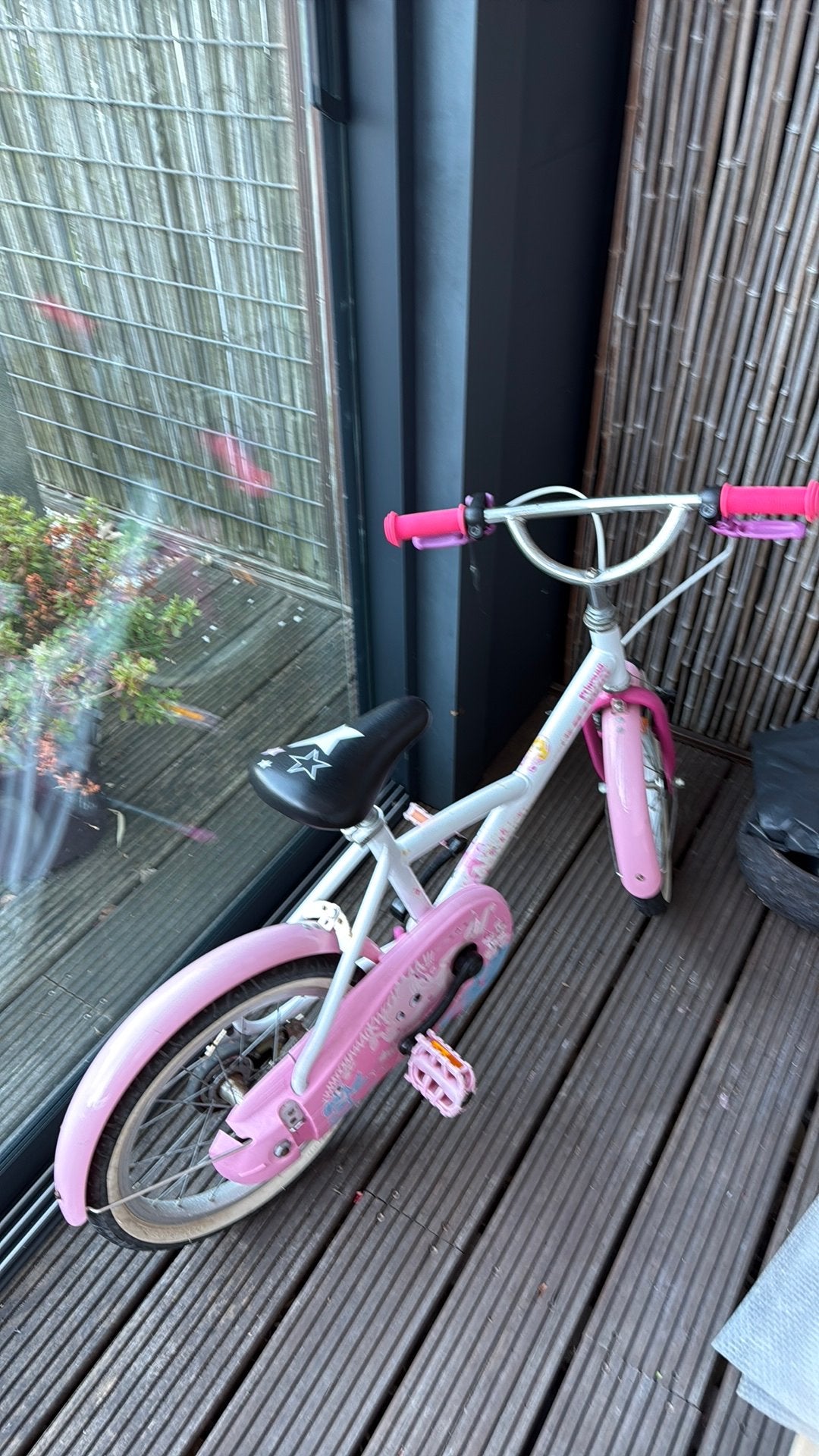 Princess b-twin bike 16 inch, Ophalen, Gebruikt, Minder dan 16 inch
