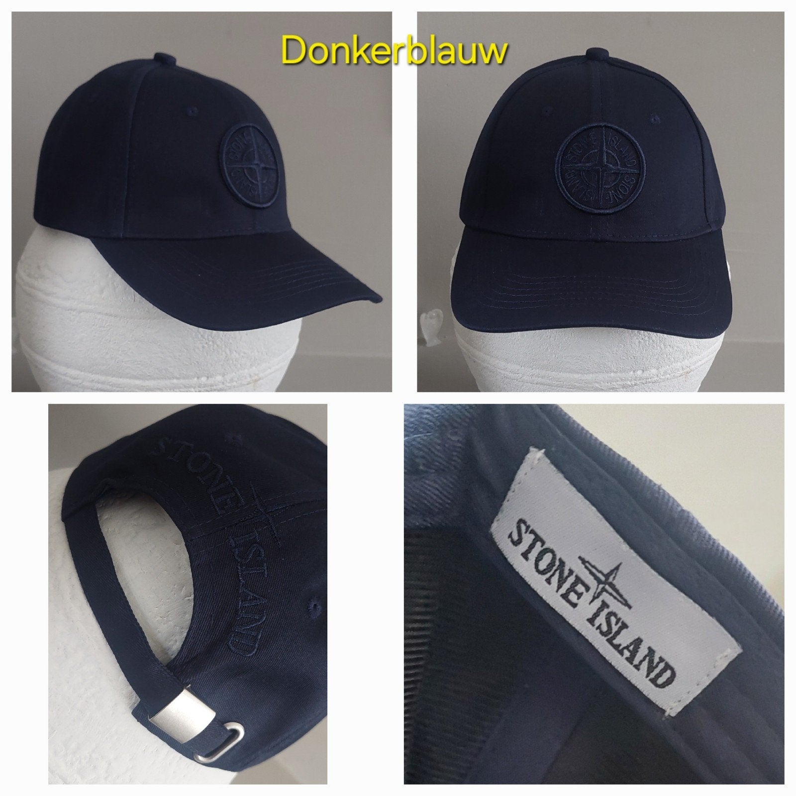 Stone Island Cap,  Donkerblauw, One Size, Verzenden, Nieuw, One size fits all, Stone Island
