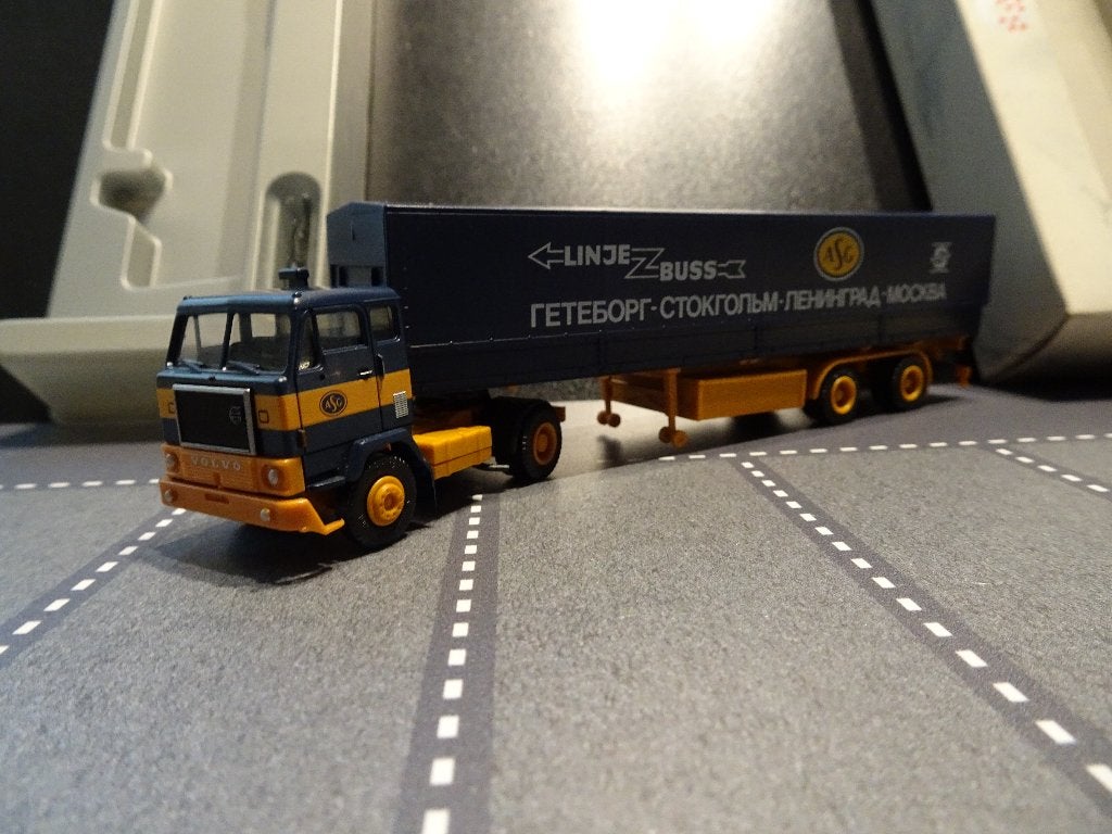 799 albedo herpa volvo f88 f89 asg zweden 1:87 truck trein, Ophalen of Verzenden, Nieuw, Bus of Vrachtwagen, Herpa