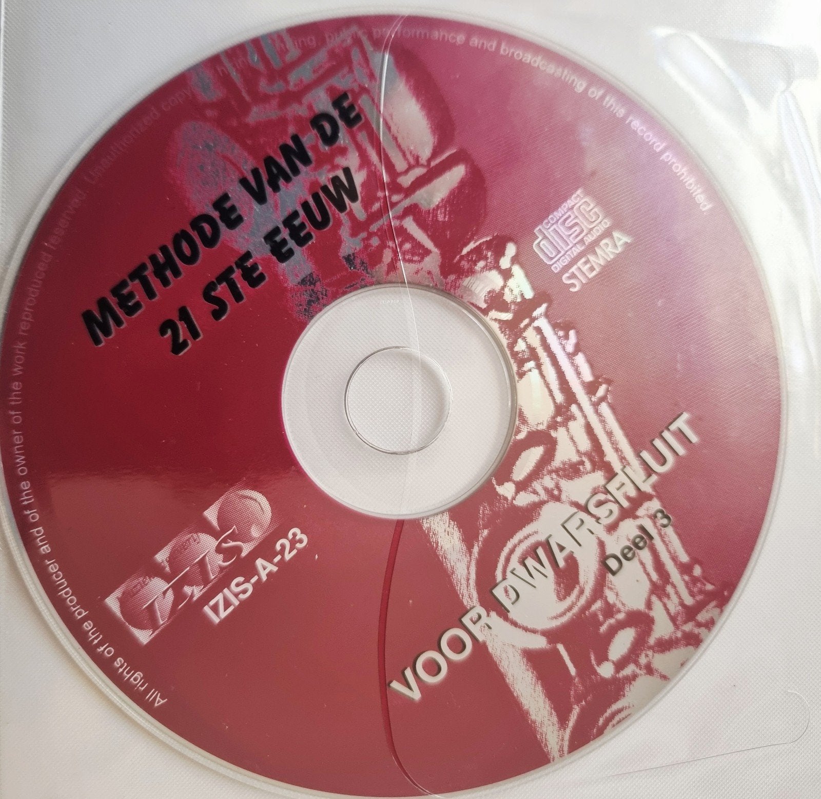Methode van de 21ste Eeuw voor Dwarsfluit Deel 3 + CD Fl13, Verzenden, Les of Cursus, Dwarsfluit of Piccolo, Zo goed als nieuw