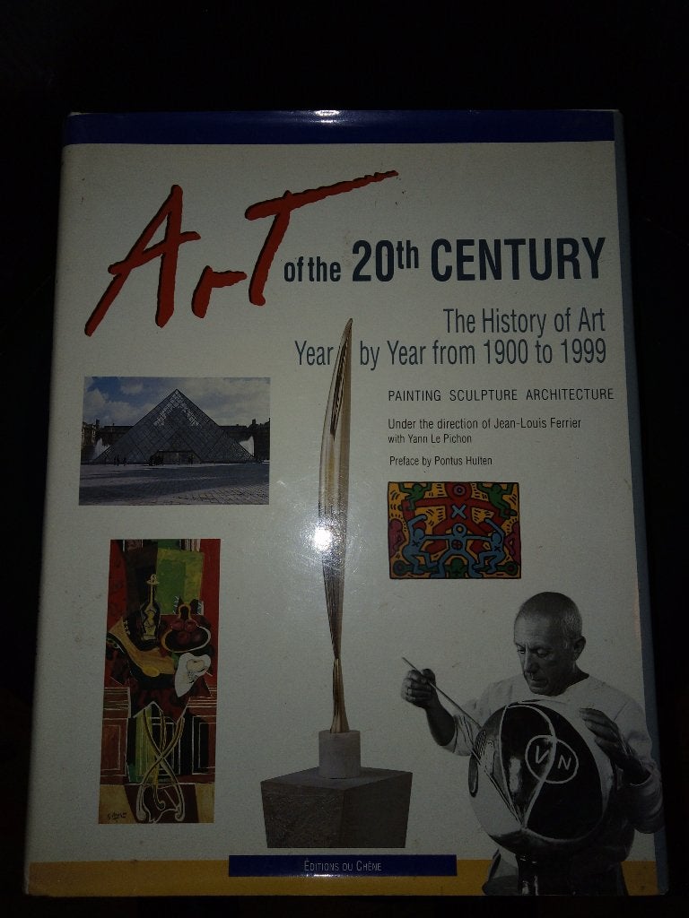 Kunstboek 'Art of the 20th century: the history of art', Ophalen of Verzenden, Gelezen, Schilder- en Tekenkunst, Jean-Louis Ferrier, Yann le Pichon