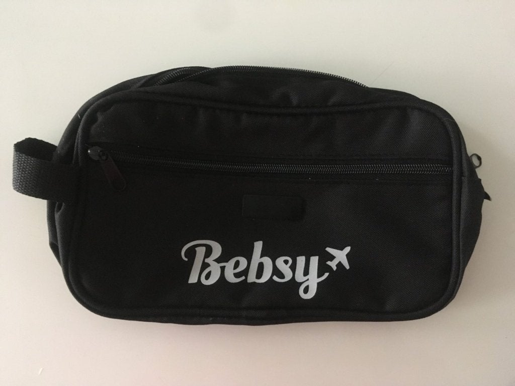 (Toilet)tasje zwart Bebsy, Sieraden, Tassen en Uiterlijk, Toilettassen, Ophalen of Verzenden, Nieuw, Zwart, Jongen of Meisje