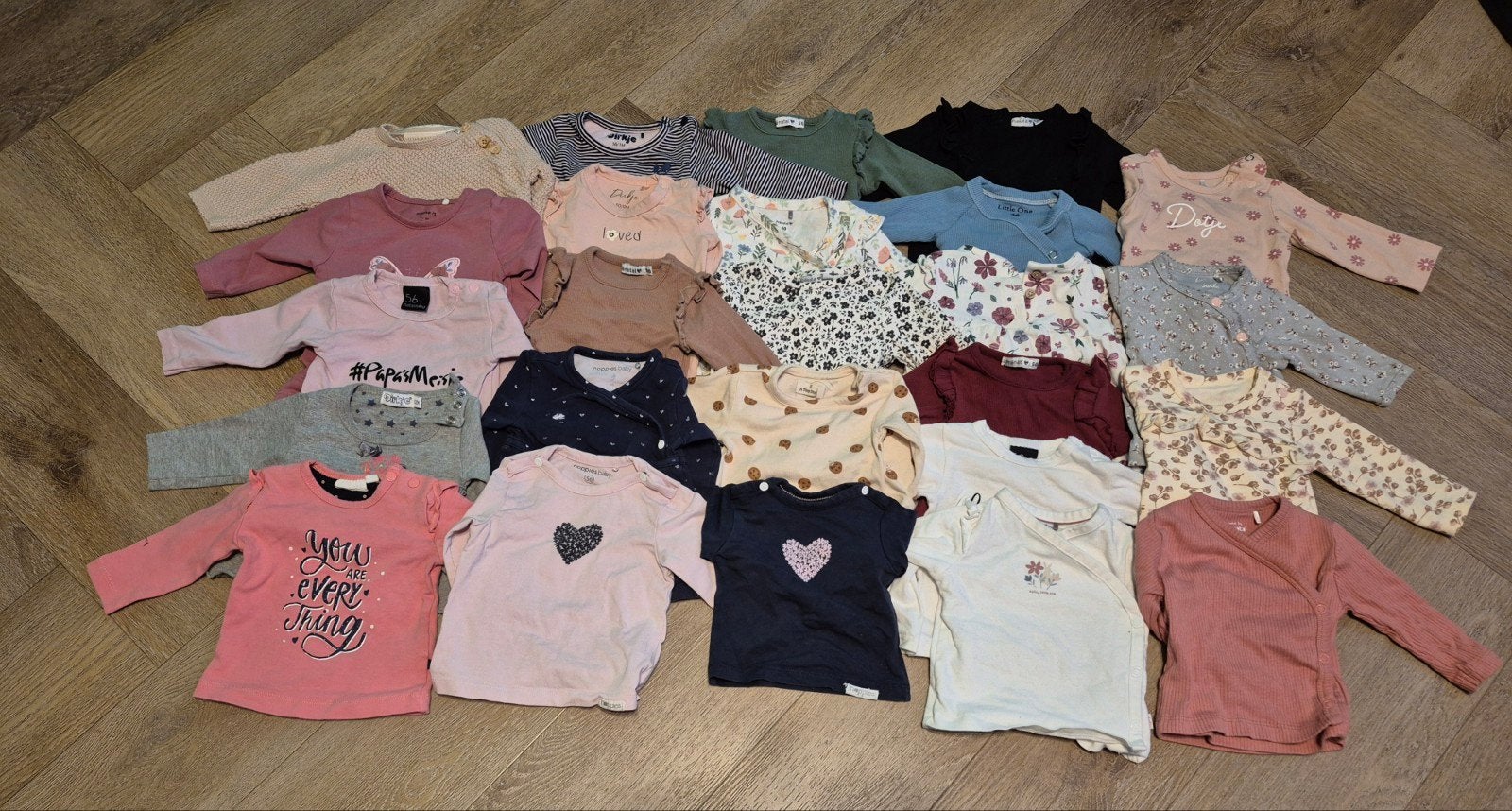 Pakket merk meisjes kleding maat 50/56., Kinderen en Baby's, Ophalen of Verzenden, Zo goed als nieuw, Maat 50