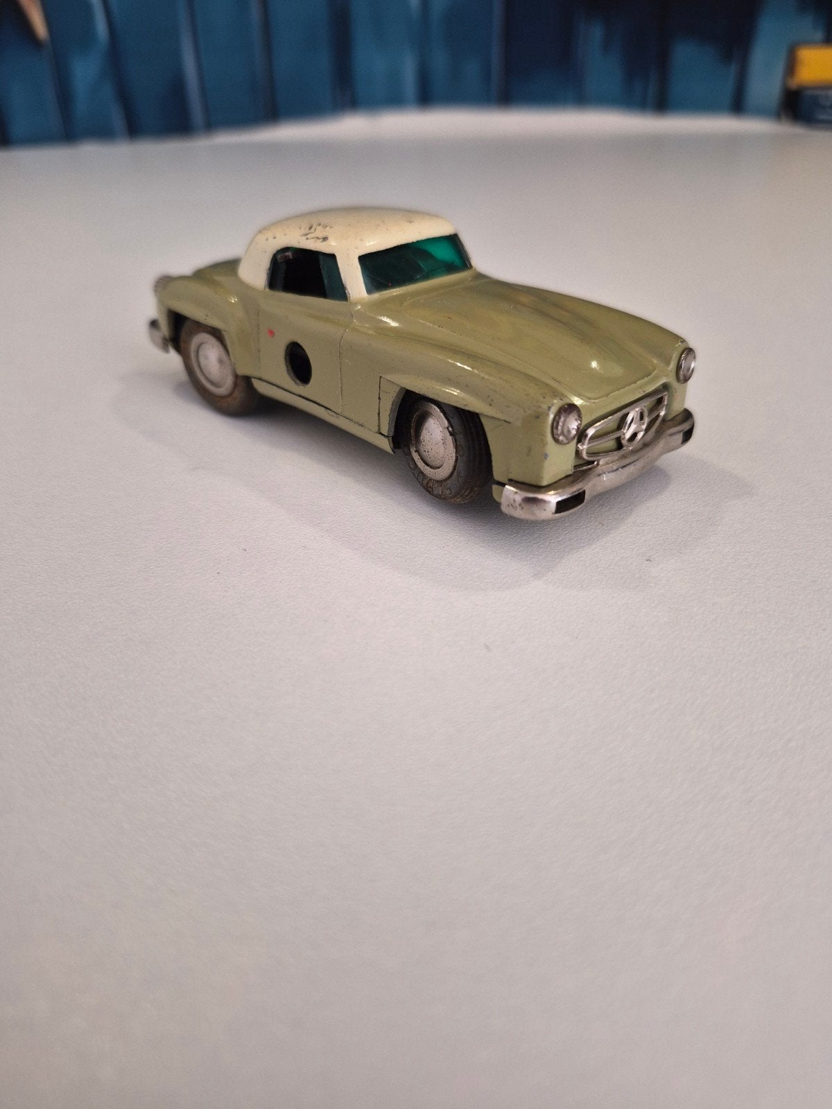 Schuco Micro Racer Mercedes 190 SL - Vintage Speelgoedauto, Antiek en Kunst, Antiek | Speelgoed, Ophalen of Verzenden