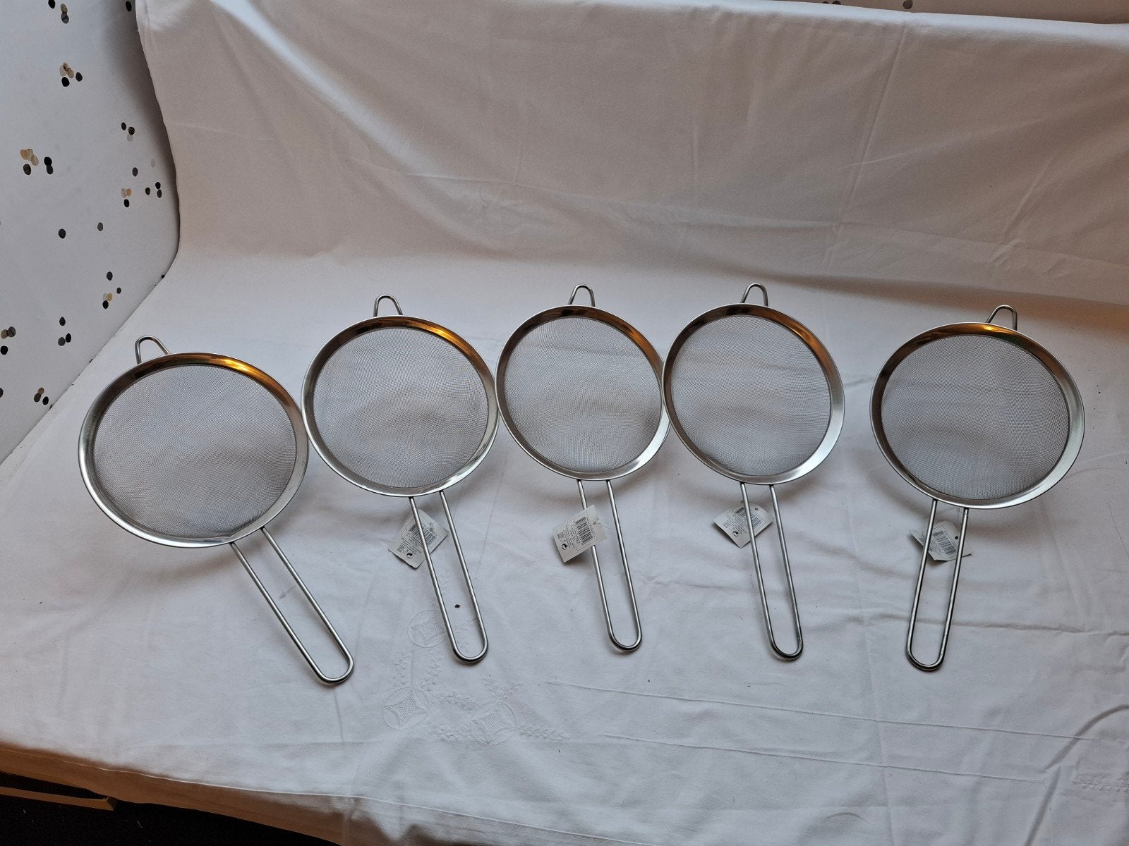 Nieuwe RVS Zeef - Ø 20cm - Keukenbenodigdheden, Overige typen, Ophalen of Verzenden, Metaal, Overige merken