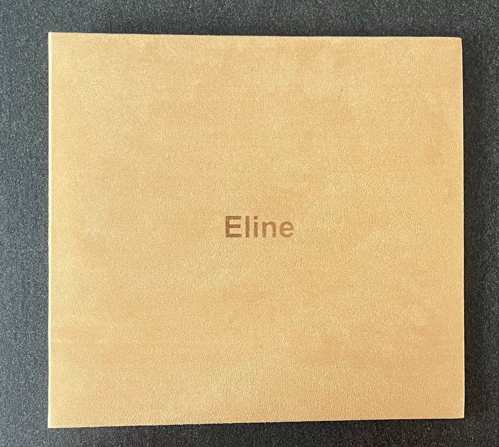Scrapalbum met fluweelkaft. Tekst: Eline, Ophalen of Verzenden, Nieuw, Album of Boek, Overige merken