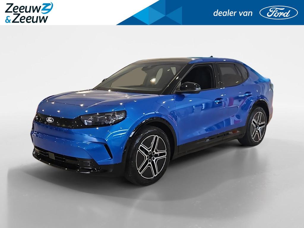 Ford Capri Premium Extended Range RWD 77 kWh | Nieuw te Best, Automaat, 12 maanden, Achterwielaandrijving, Blauw
