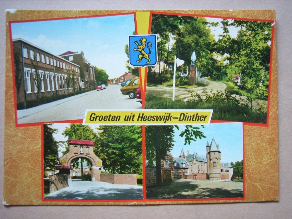 Heeswijk-  Dinther  Groeten uit, Ophalen of Verzenden, 1960 tot 1980, Ongelopen, Noord-Brabant
