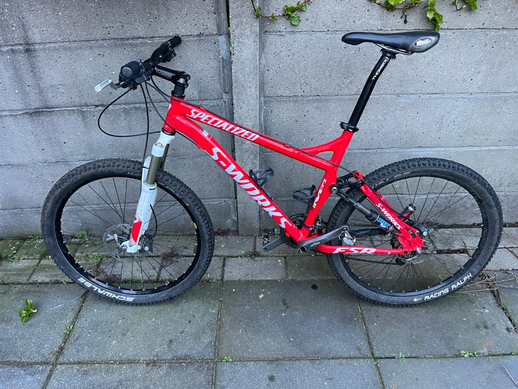 Specialized S-Works FSR ATB MTB Fiets 48 cm - Toponderdelen, Fietsen en Brommers, Fietsen | Mountainbikes en ATB, Gebruikt, 45 tot 49 cm