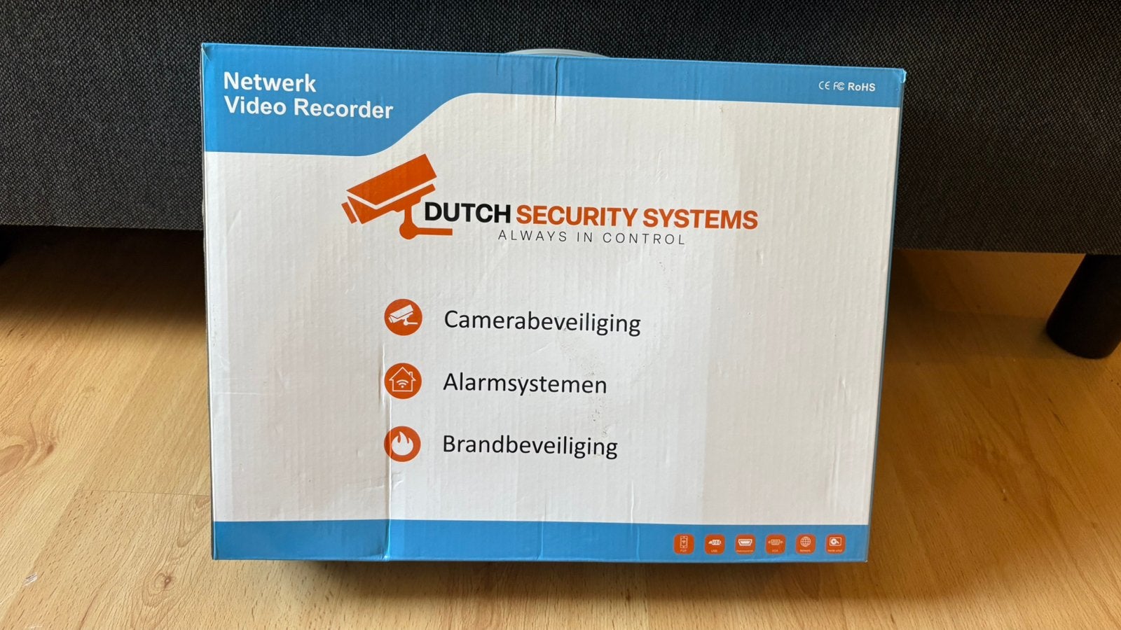 Dutch Security Systema DSS-NVR-4004 Recorder - 4K, Ophalen of Verzenden, Nieuw, Buitencamera
