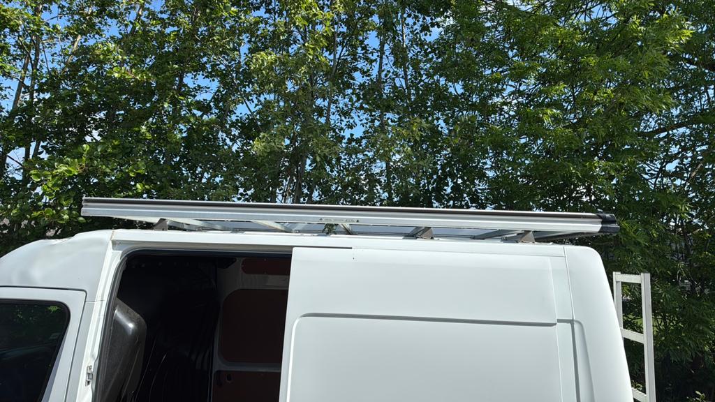 Q-top imperial alunimium 150x290 max 150 kg met deurladder, Auto diversen, Dakdragers, Ophalen, Gebruikt