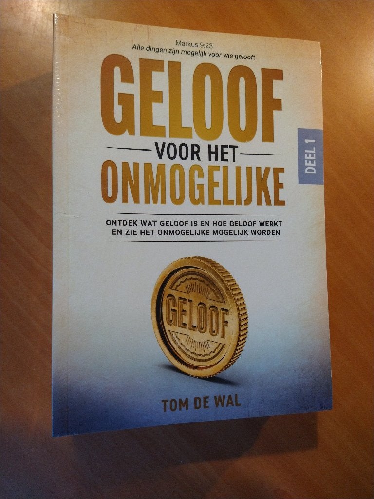 Wal, Tom de Geloof voor het onmogelijke Deels 1, 2 ,werkboek, Boeken, Ophalen of Verzenden, Zo goed als nieuw
