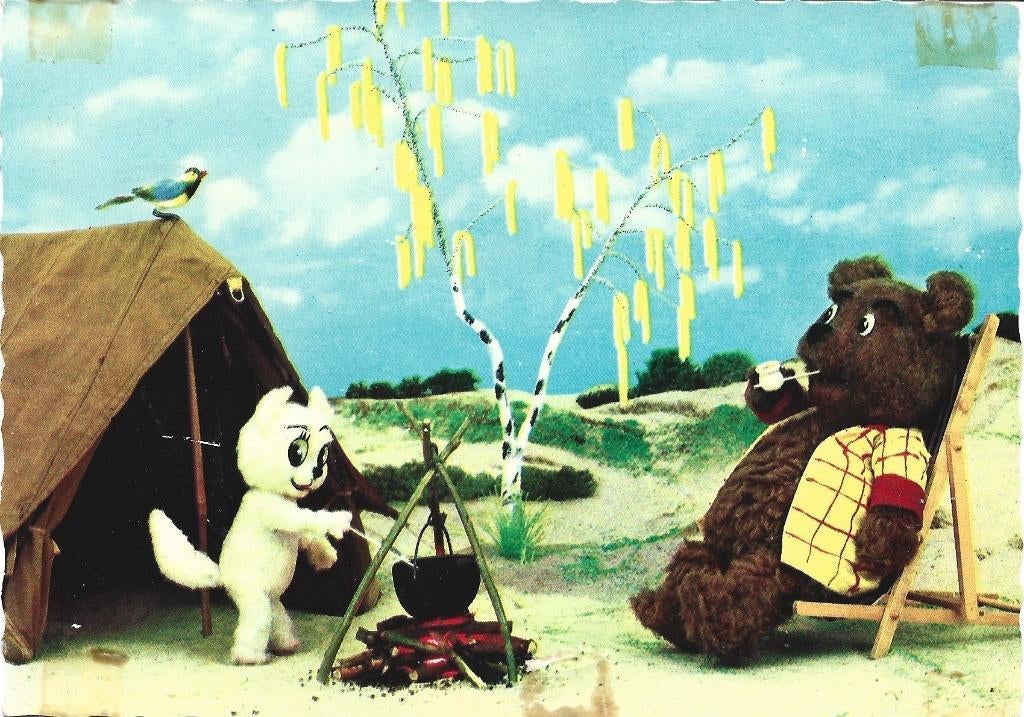 Tom Poes en Heer Bommel kamperen, Ophalen of Verzenden, 1960 tot 1980, Gelopen, Gelderland