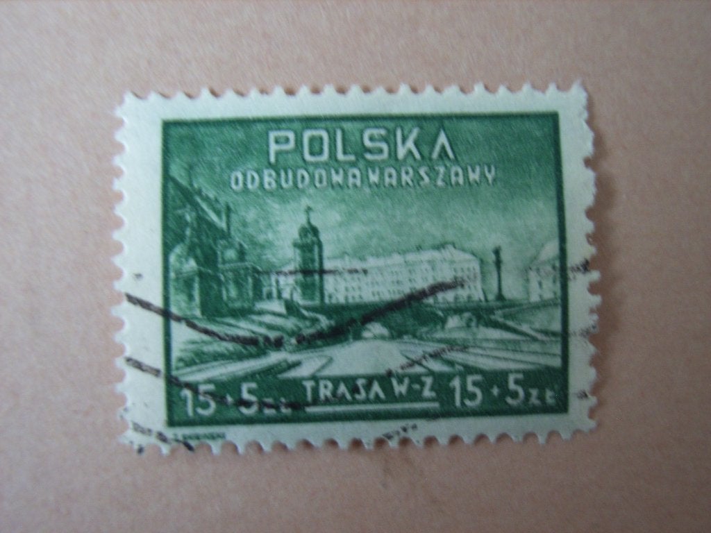 BK  Polen 502, Ophalen of Verzenden, Polen, Gestempeld