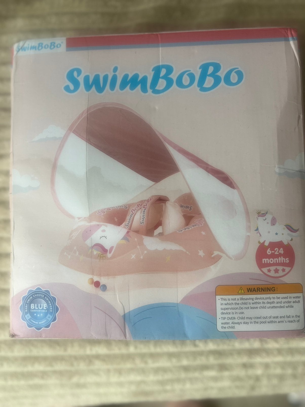 SwimBoBo zwemband roze, Ophalen of Verzenden, Zo goed als nieuw