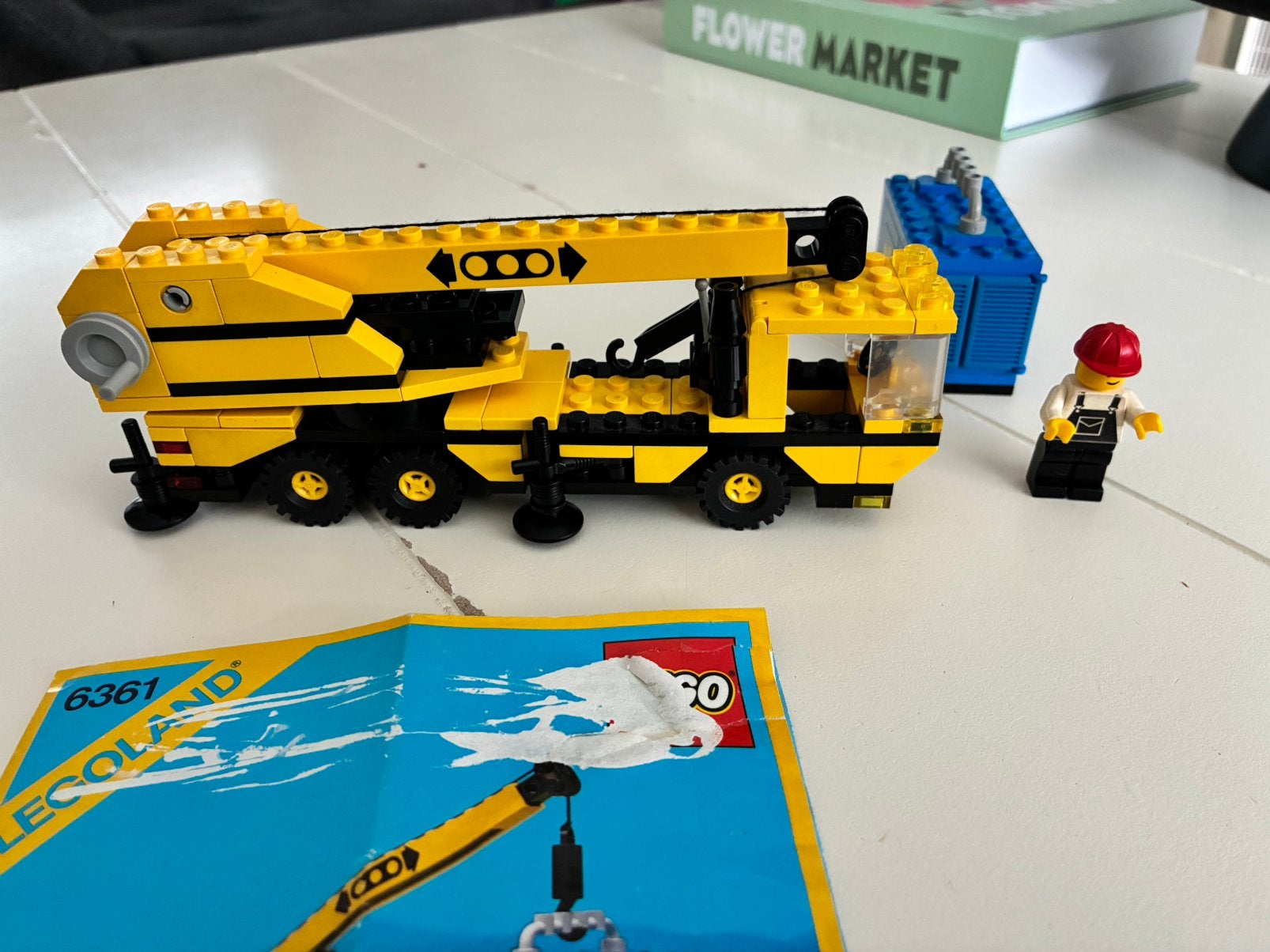 Lego Hijskraan 6361, Ophalen of Verzenden, Zo goed als nieuw