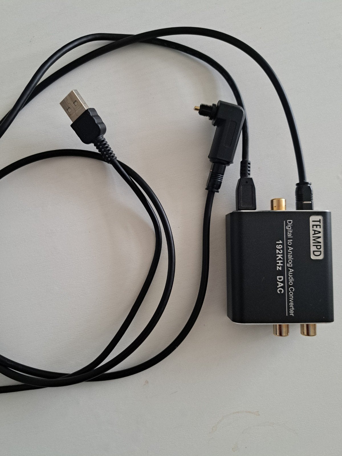 TEAMPD Digitale naar Analoge Audio Converter 192KHz DAC, Ophalen of Verzenden