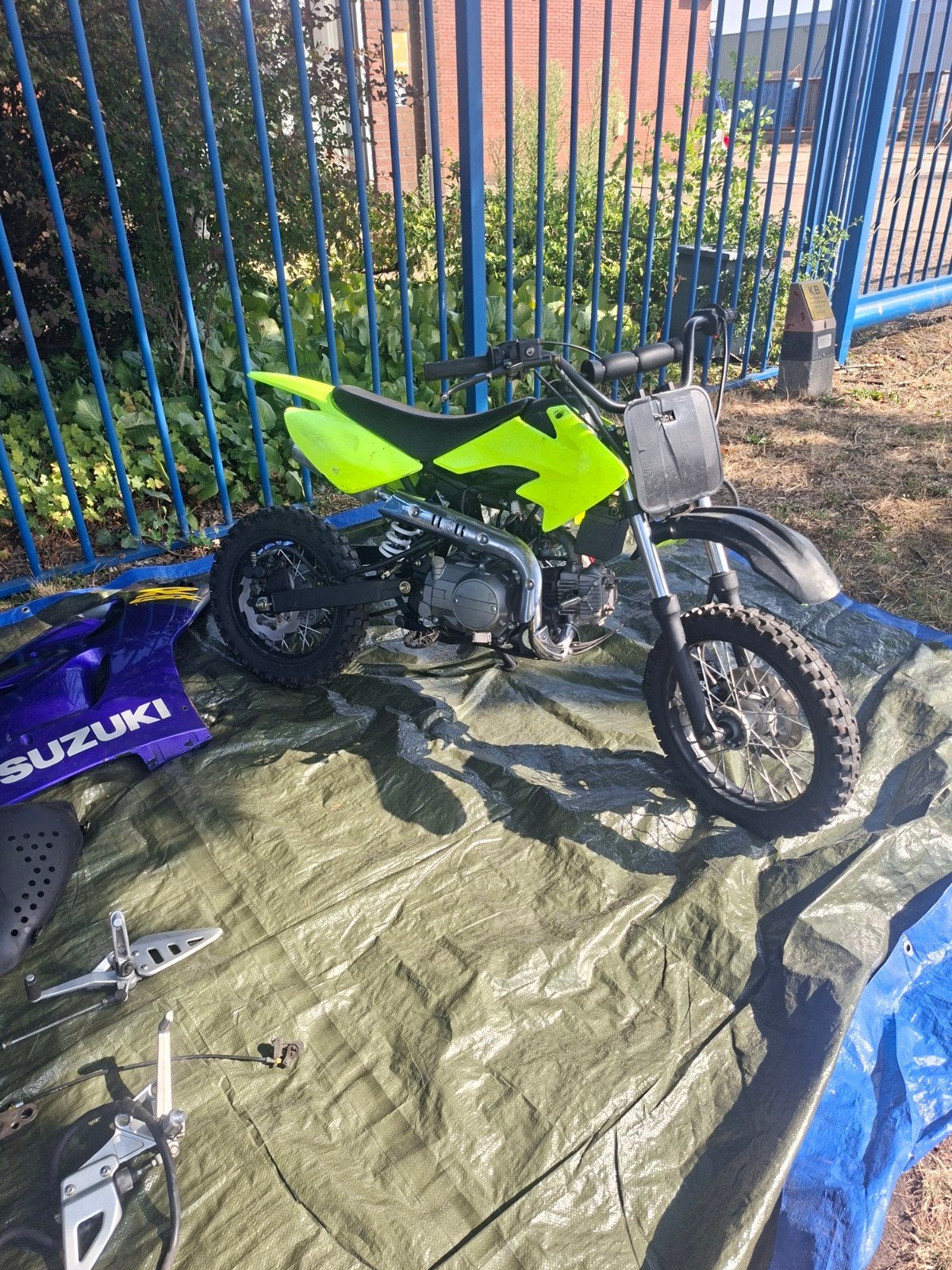 Pitbike 110 cc, Gebruikt, Onbekend, Ophalen of Verzenden, Pitbike