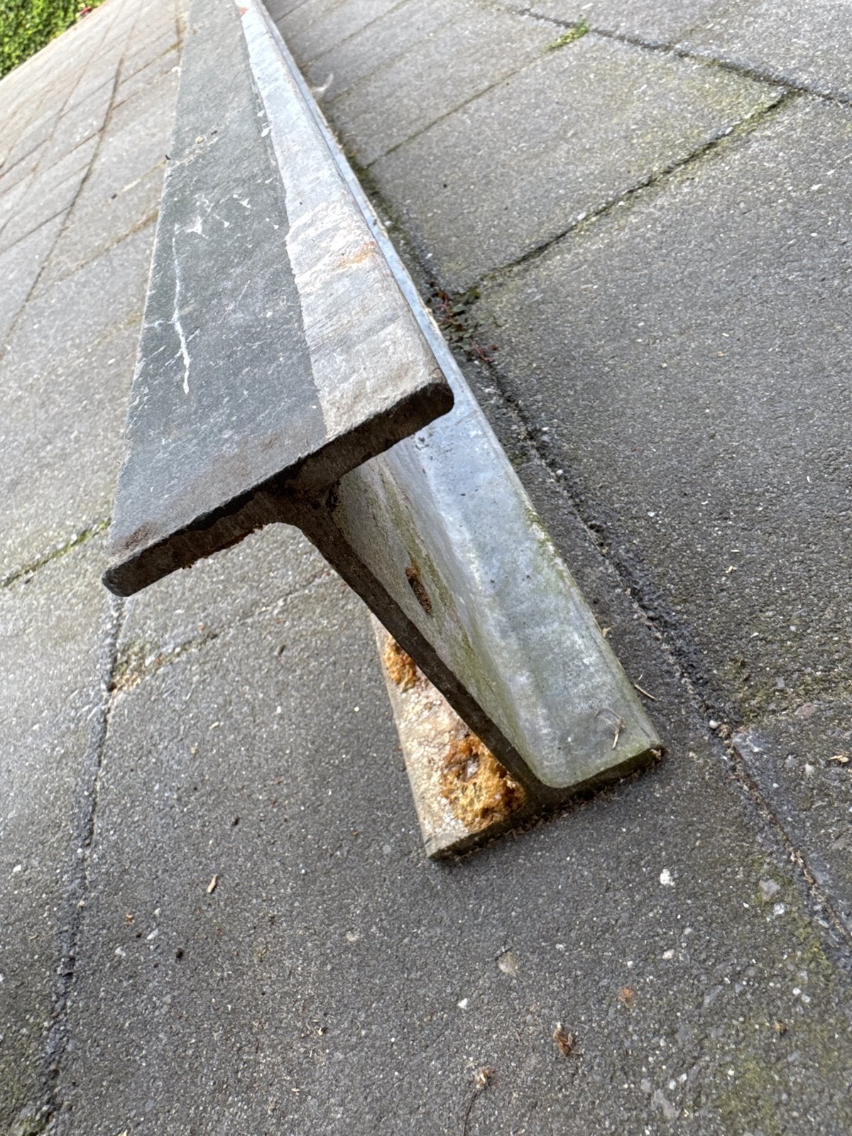 Verzinkte IPE120 balk 250cm, Ophalen, Gebruikt, IJzer