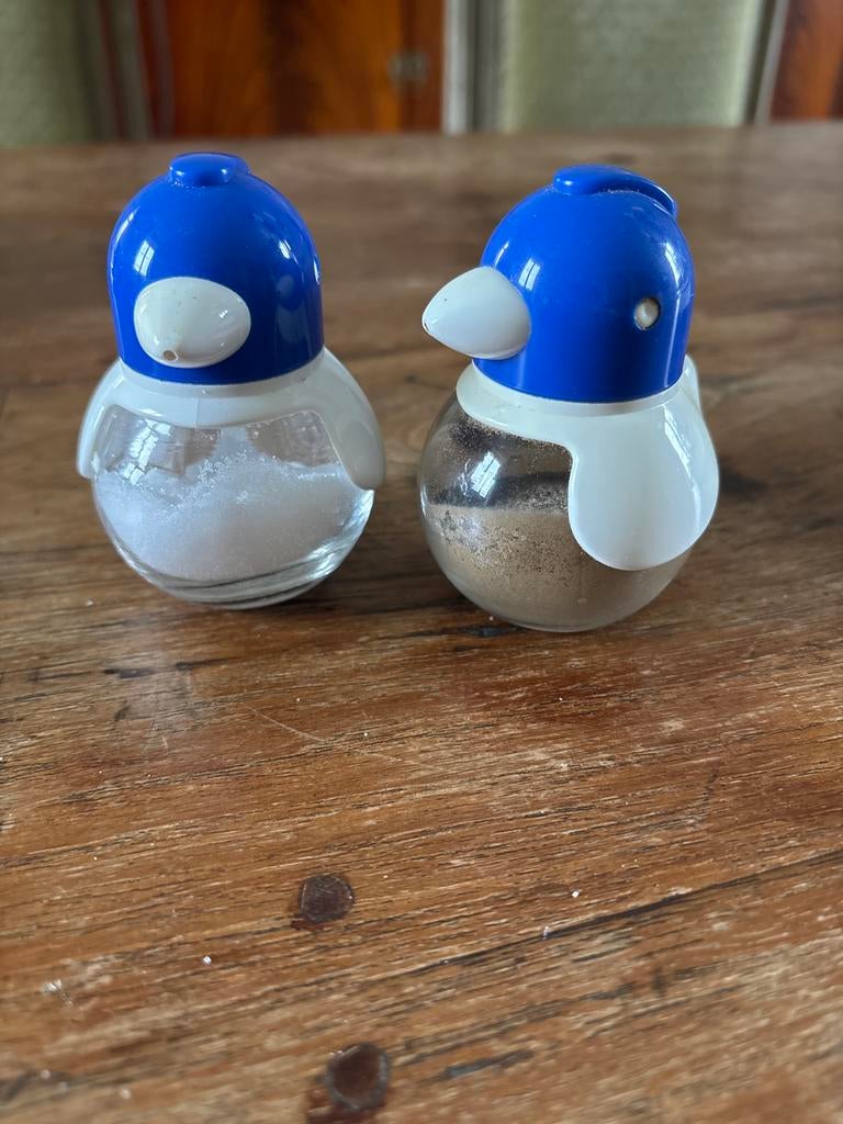 Stoha Germany Pinguïn Zout- en Pepervaatjes vintage Set, Ophalen