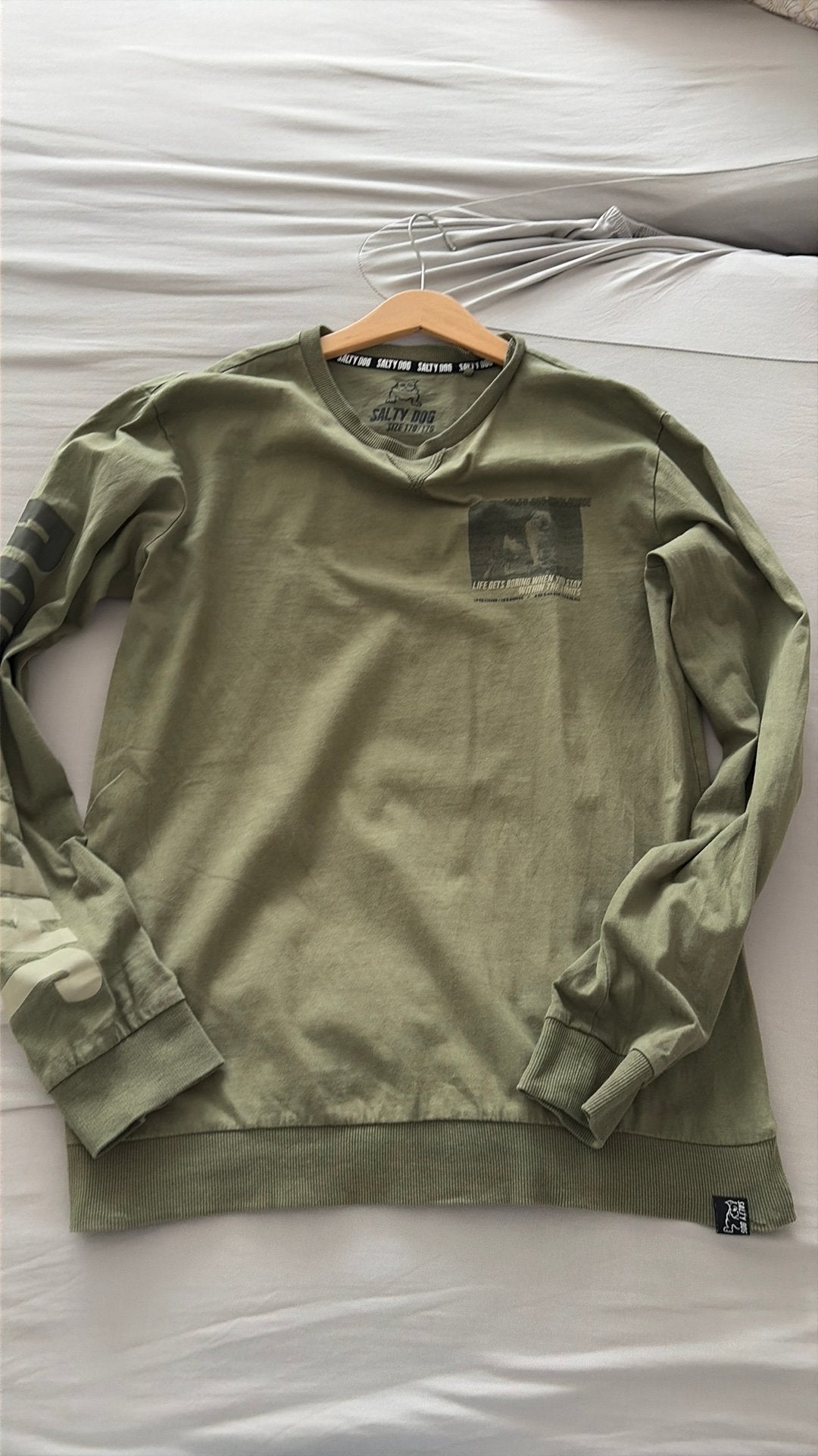 Salty Dog long sleeve, Ophalen of Verzenden, Zo goed als nieuw, Jongen, Shirt of Longsleeve